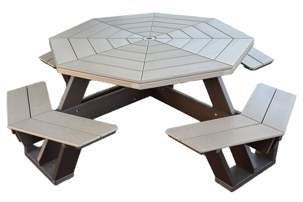 5' Octagon Picnic Table